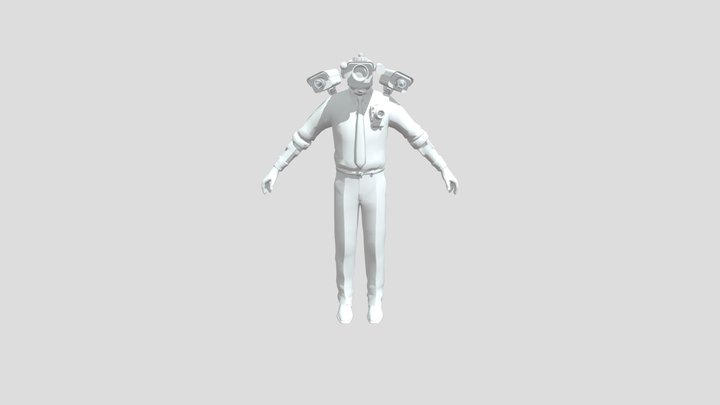 Chief Cameraman 3D Model
