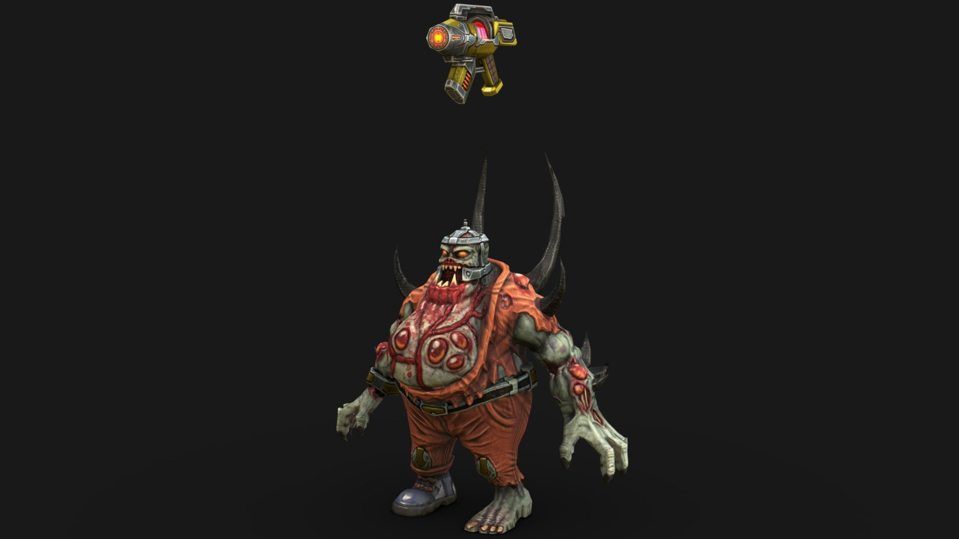 Zombie_Engineer_02_s3 3D model by CC (ccsf) [614ba95] Sketchfab