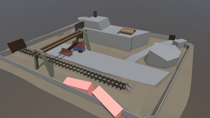 Zavod 3D Model