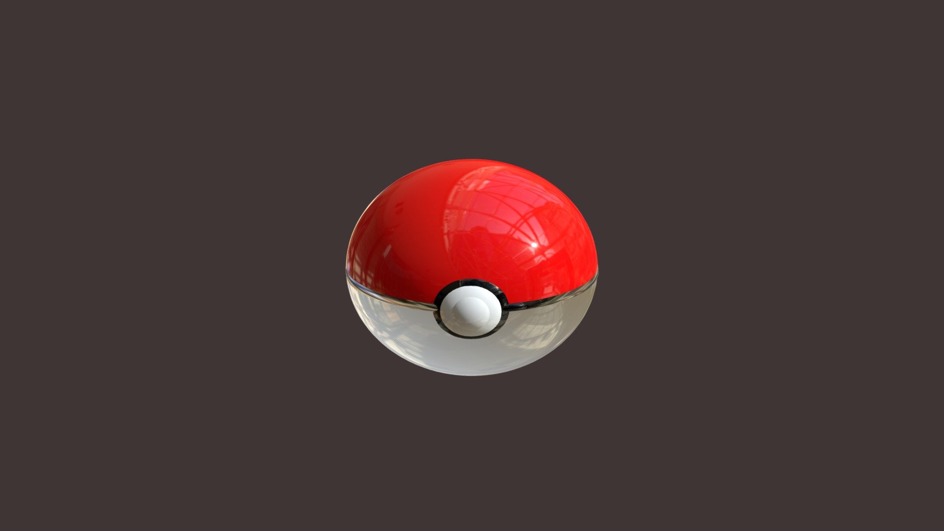Pokeball, my 1st 3D