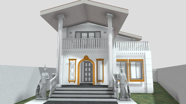 villa azizi 3D Model