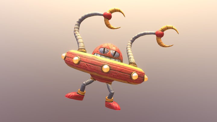 ARMS: Doctor Robotnik's mean bean machine 3D Model