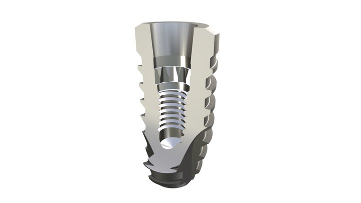 Implante Due Cone - Implacil 3D Model