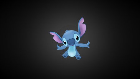 Stitch_3dmax 3D Model