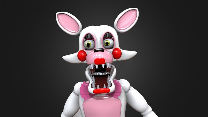 Mangle Fnaf V.2 3D Model