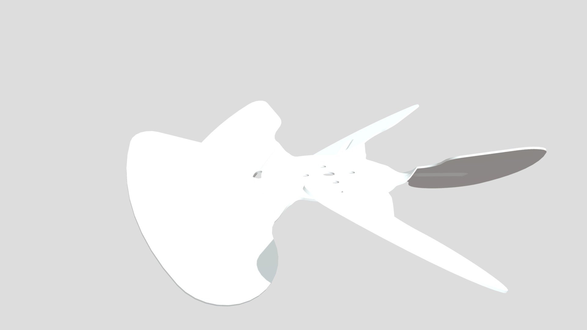 ventilator with 5 blades