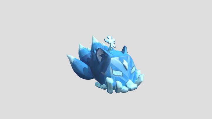 frozen kitsune 3D Model