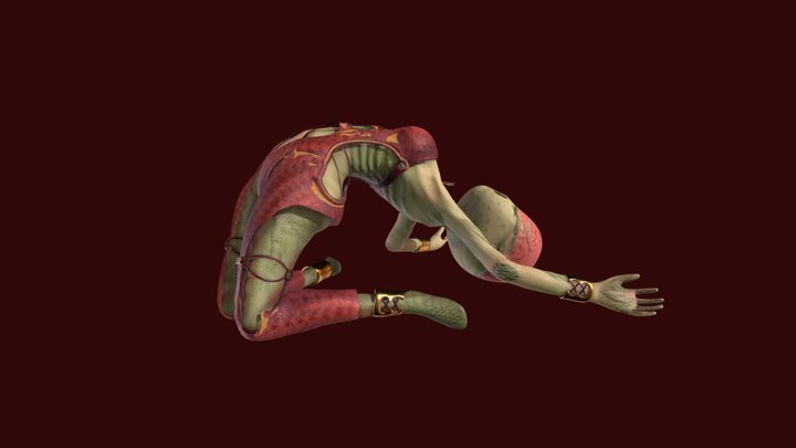 Criatura Bondage 3D Model