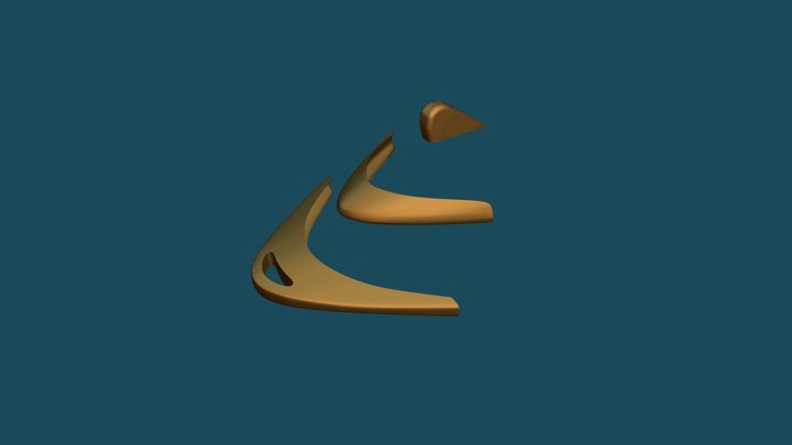 Surfboad parts 3D Model