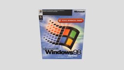 microsoft windows MS DOS Box 3D - 3D model by Ernesto Sanabria Gonzalez ...