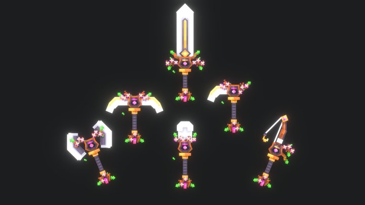 Magnolia SMP Commission 3D Model