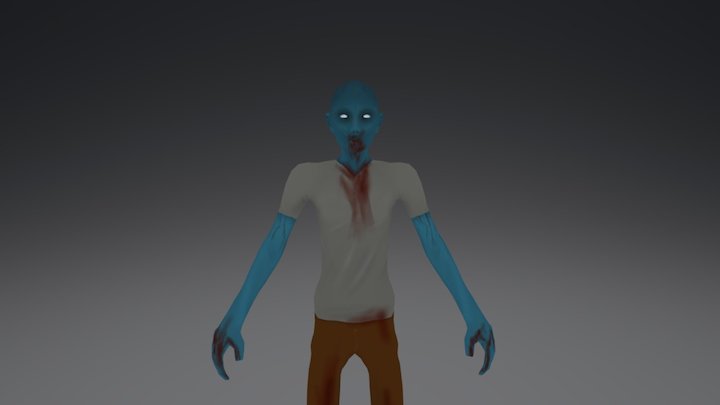 Zombie3 3D Model