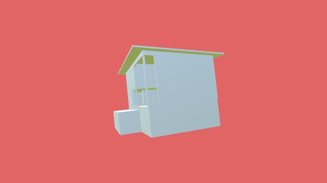 rough model Krumrich residence 3D Model