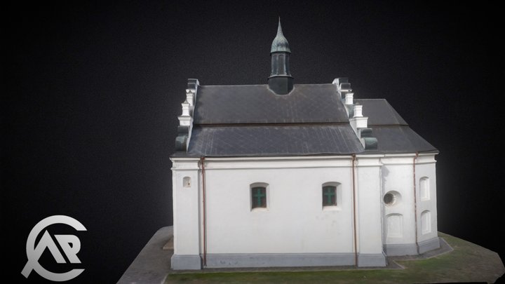 Illinska church in Subbotiv - beta 3D Model