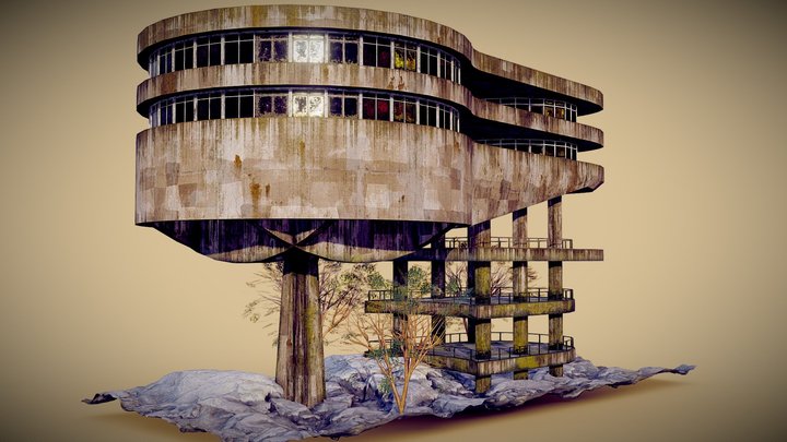 Brutalist Building