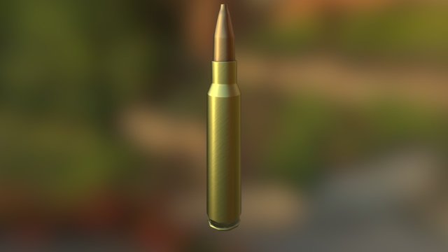 Ammo Bullet 3D Model