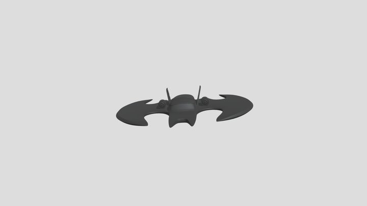 Bat Wing 60´s style 3D Model