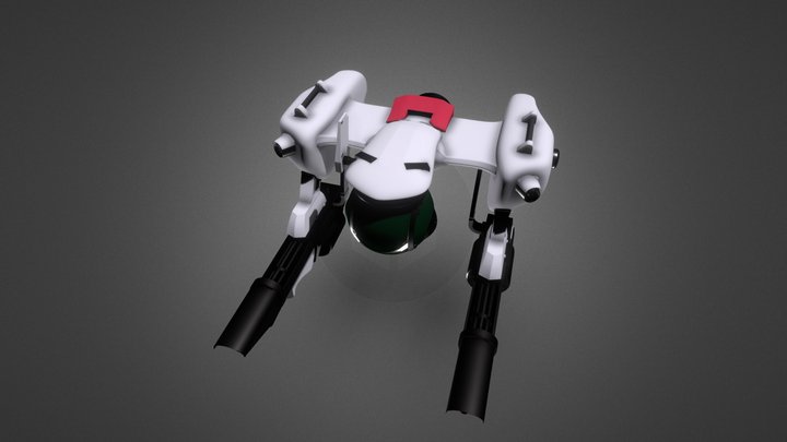Red Tail 3D Model