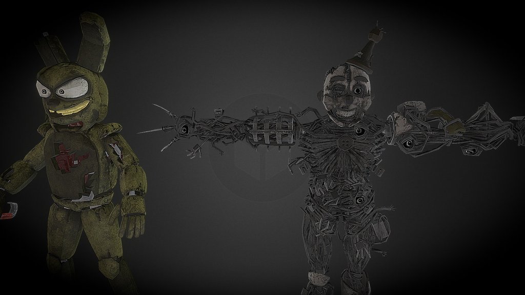 Anomaly Ennard and Toon Springtrap
