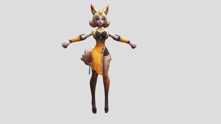 Daji_HoK 3D Model