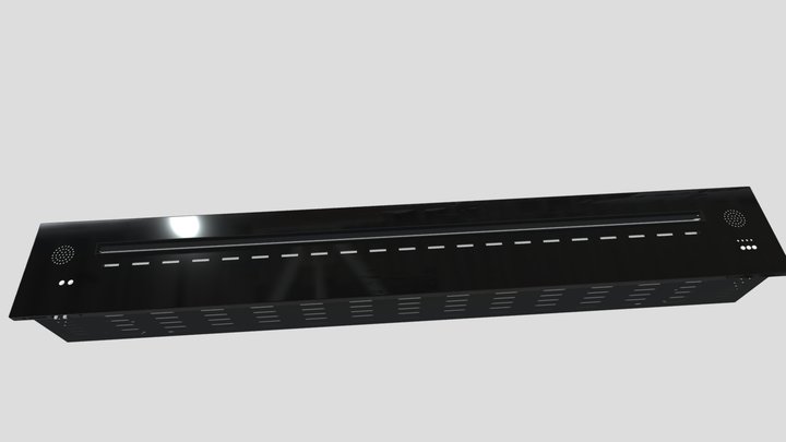 AFW180 Electric 3D Vapor Fireplace 3D Model