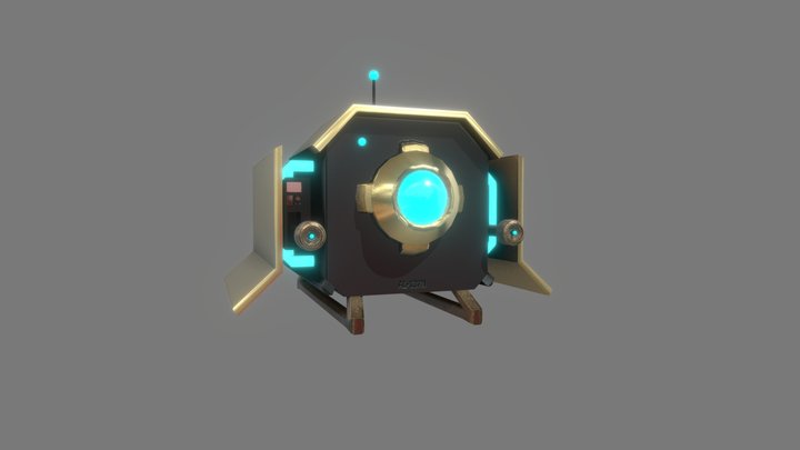 Enemy Drone 1 3D Model
