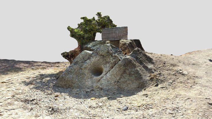 Piedra Tacita Quilpué 3D Model