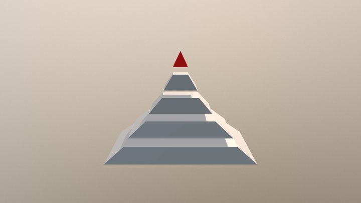 Abstract Polygon 3D Model