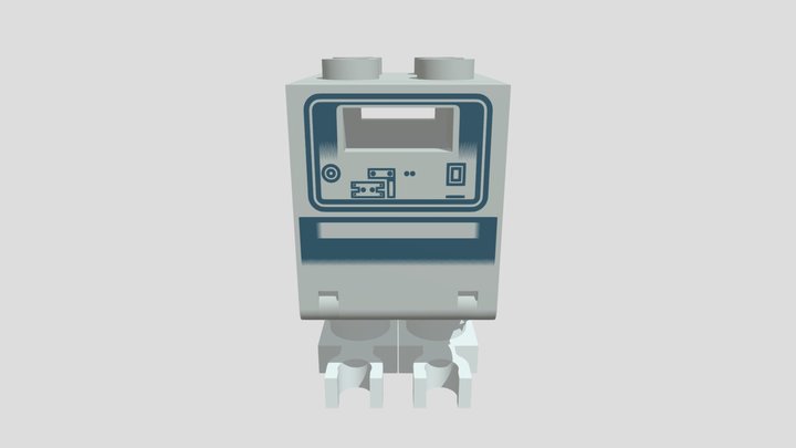 Lego Gonk Droid 3D Model