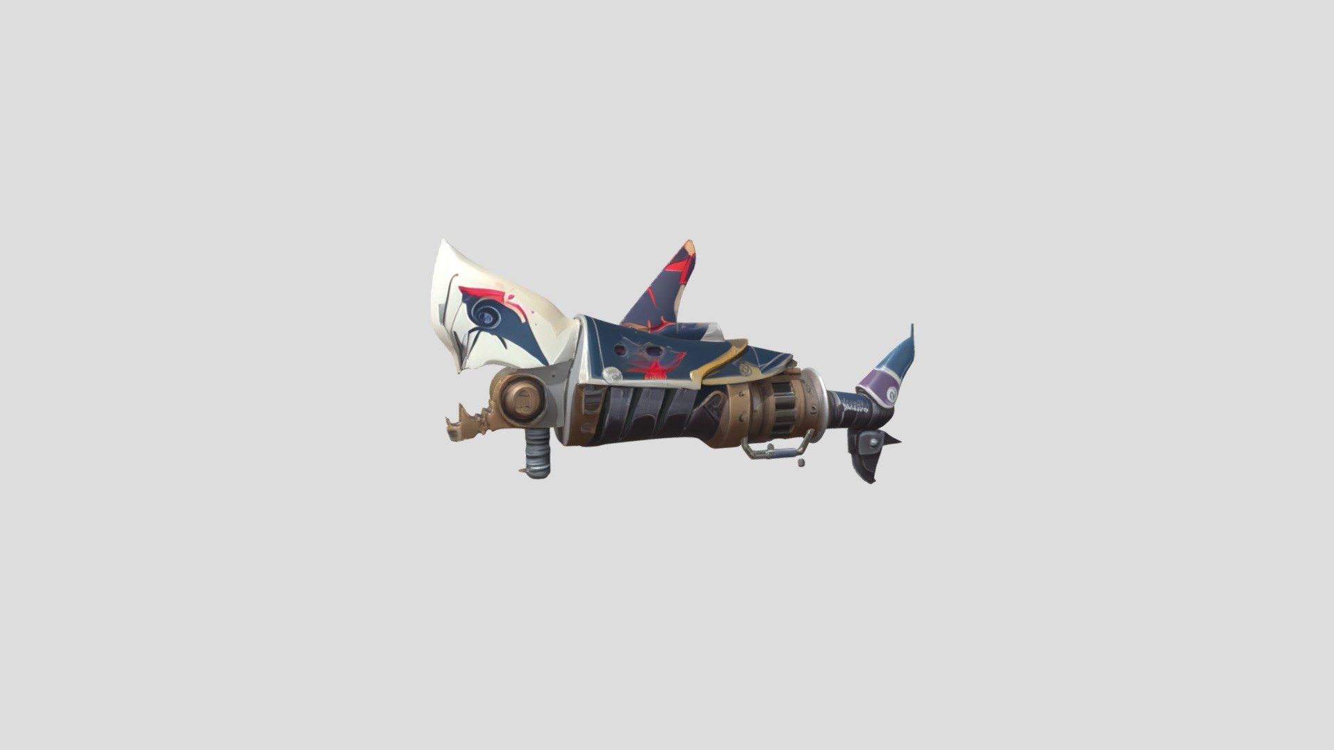 League of legends Jinx fishbones - 3D model by adriankenway23 [6155e13 ...