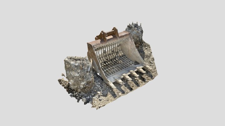 sieving bucket 3D Model