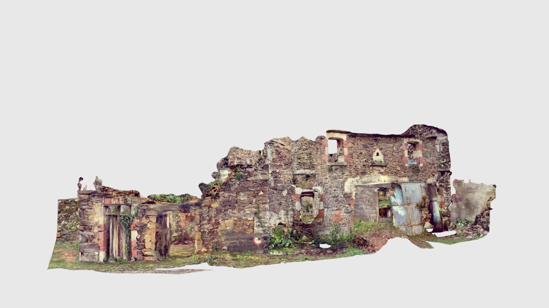 Small French ruin - Download Free 3D model by gnusam [6158e4e] - Sketchfab