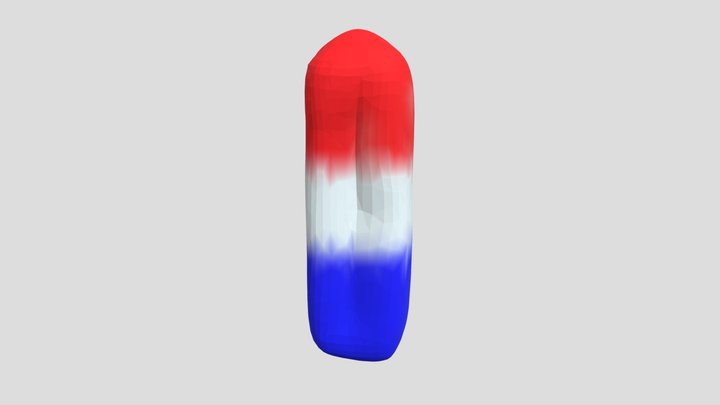 Ice Cream Rigged 3D Model