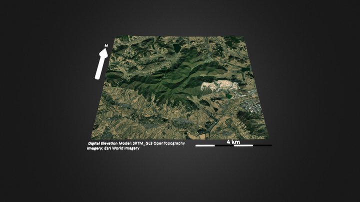 长春大砬子山 – Kostenloses 3D-Modell STL