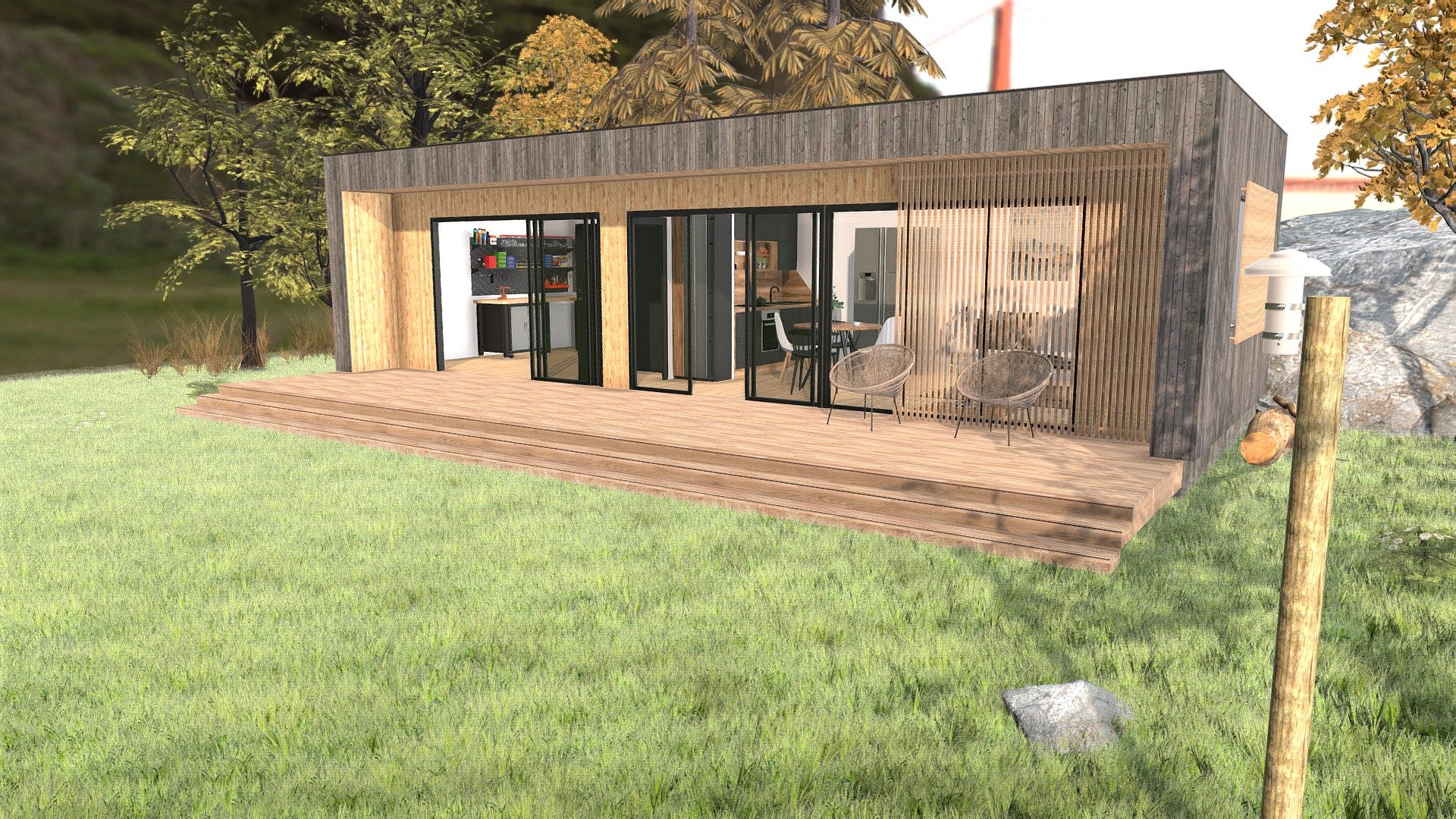 Modelwoning en tuin | Smart technology - 3D model by Stichting ...