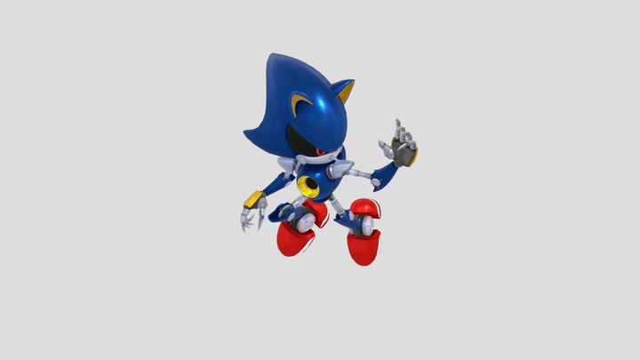 Metal Sonic 3D Model