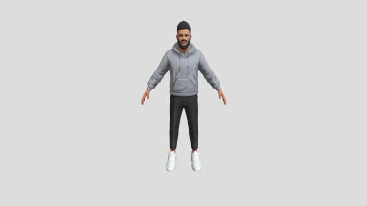 Ahmed Nabeel dance 3D Model