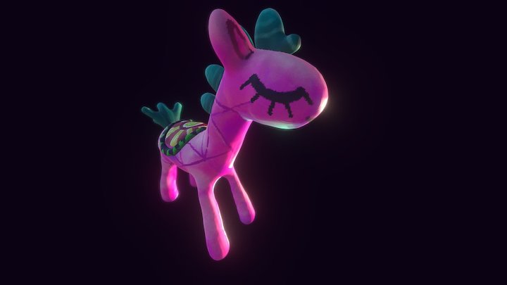 Sketchy horse 3D Model