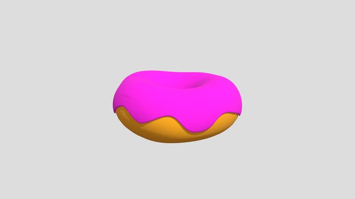 Donut 3D Model