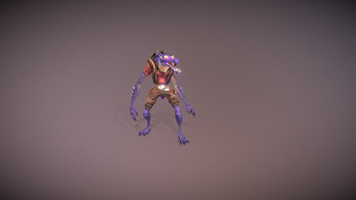 Intergalactic Hunter 3D Model