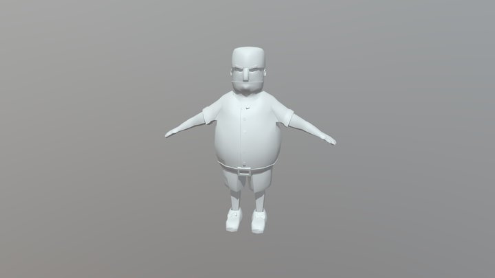 lumberjack 3D Model