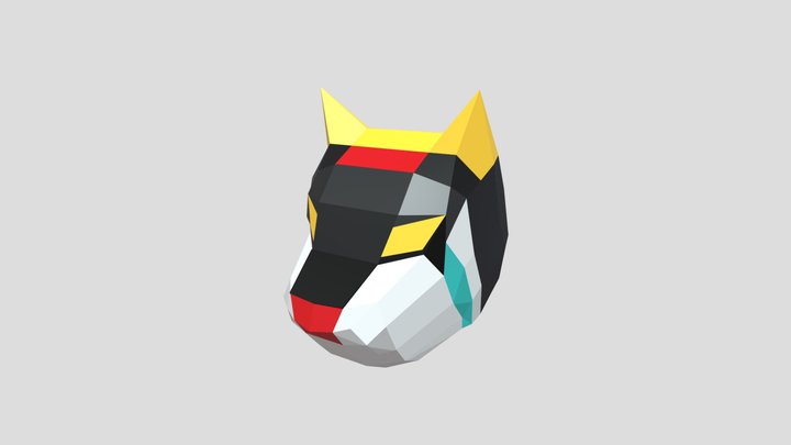 The Black Lion 3D Model