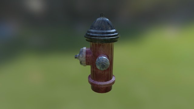 Water Hydrant 3D Model