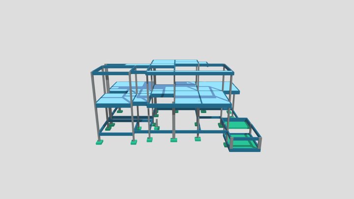 Estrutura DESI 3D Model