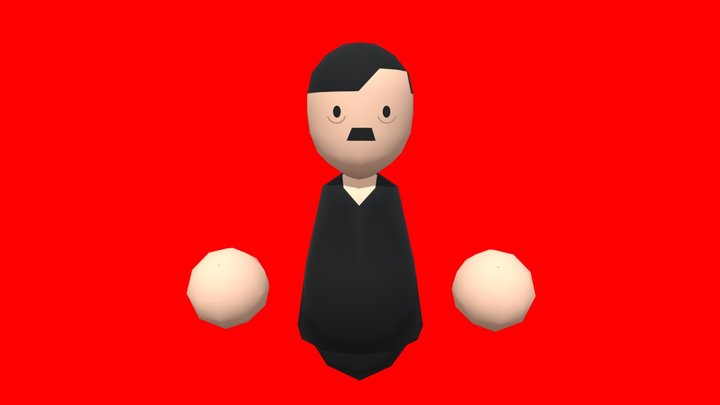 Hitler Running Mii