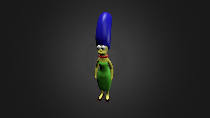 Marge 3D Model
