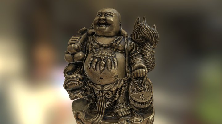 Buddha Statue 3D Model