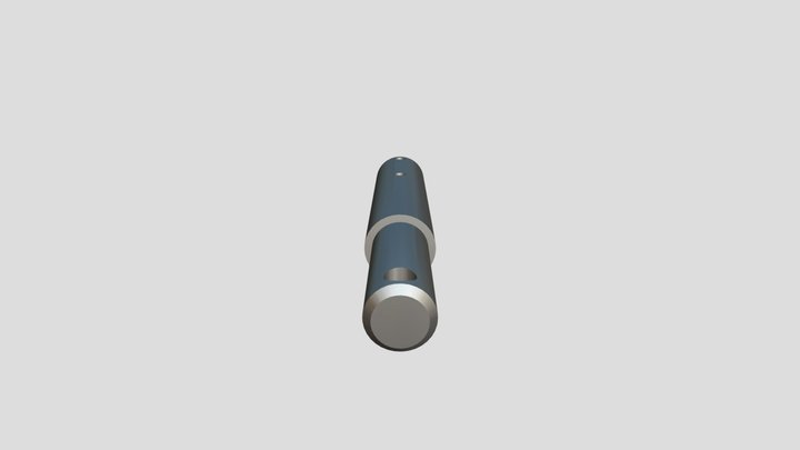 PMC0828480 | 22/28-480*3 Delik Hidrolik Kol Pimi 3D Model