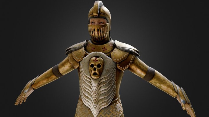 Knight Warrior Armour 3D Model