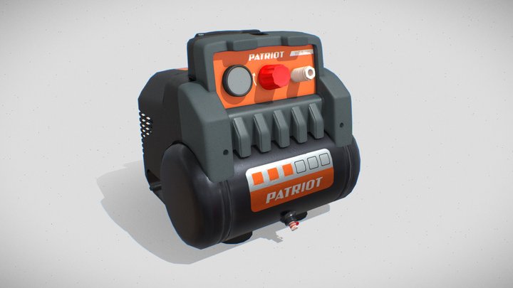 Compressor Patriot WO 6-180 3D Model